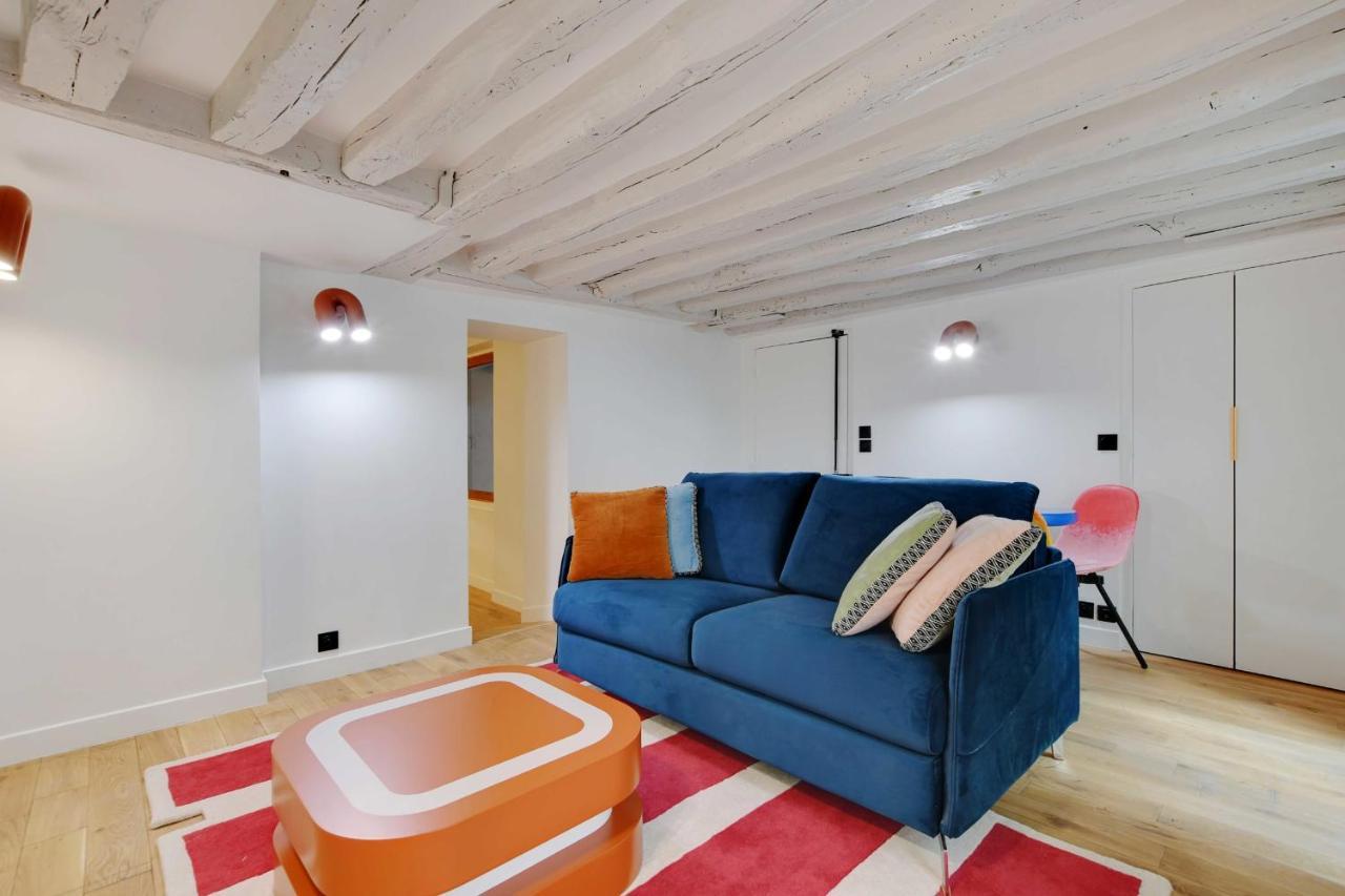 Joyful Apartment - 2Br-6P - Louvre-Rivoli Paris Eksteriør bilde