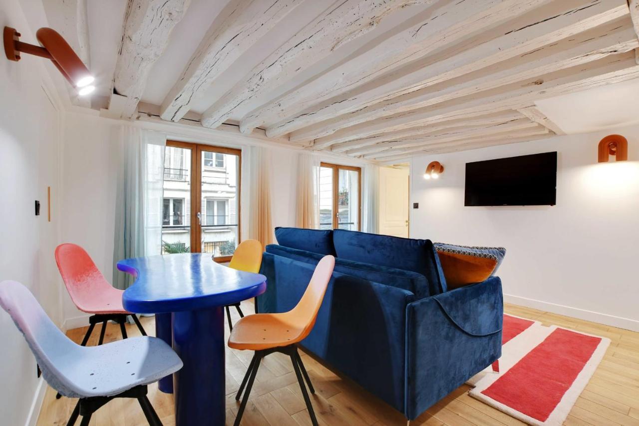 Joyful Apartment - 2Br-6P - Louvre-Rivoli Paris Eksteriør bilde