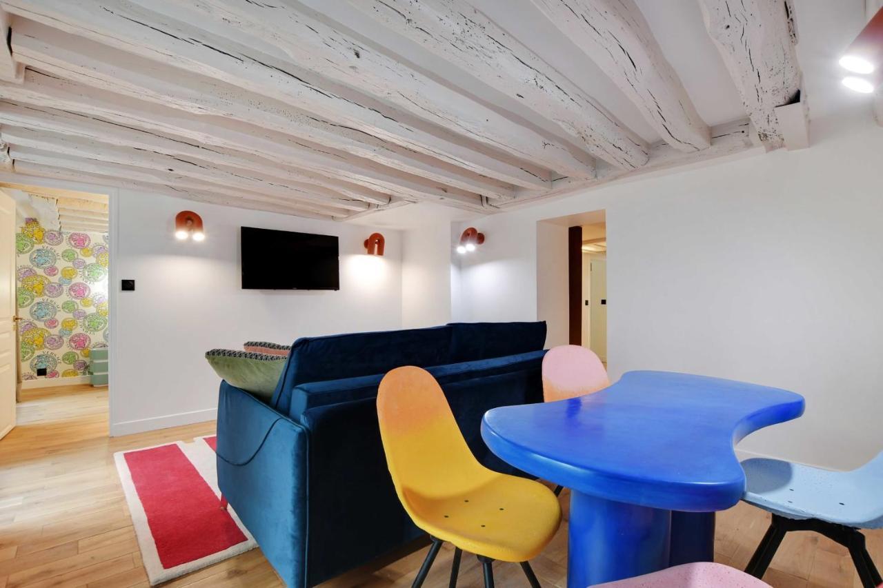 Joyful Apartment - 2Br-6P - Louvre-Rivoli Paris Eksteriør bilde