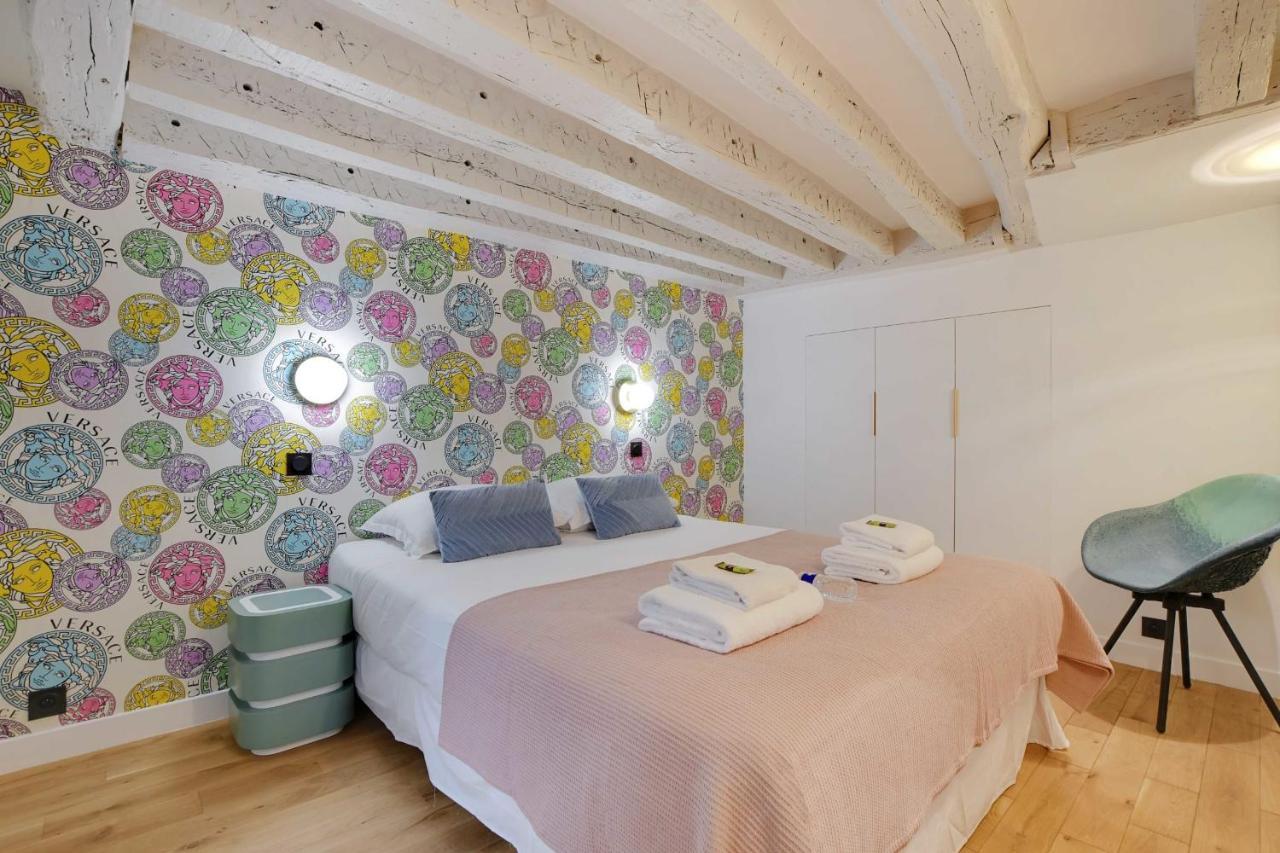 Joyful Apartment - 2Br-6P - Louvre-Rivoli Paris Eksteriør bilde