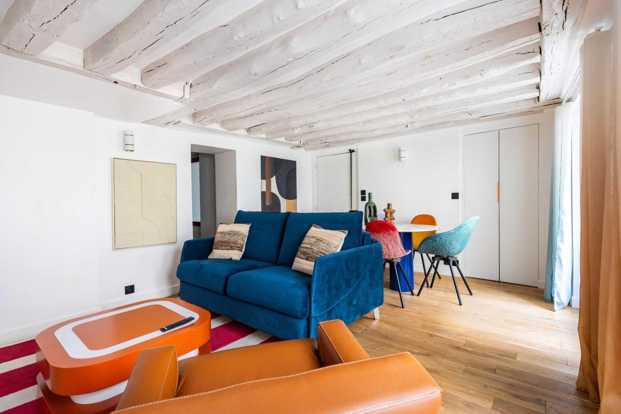 Joyful Apartment - 2Br-6P - Louvre-Rivoli Paris Eksteriør bilde