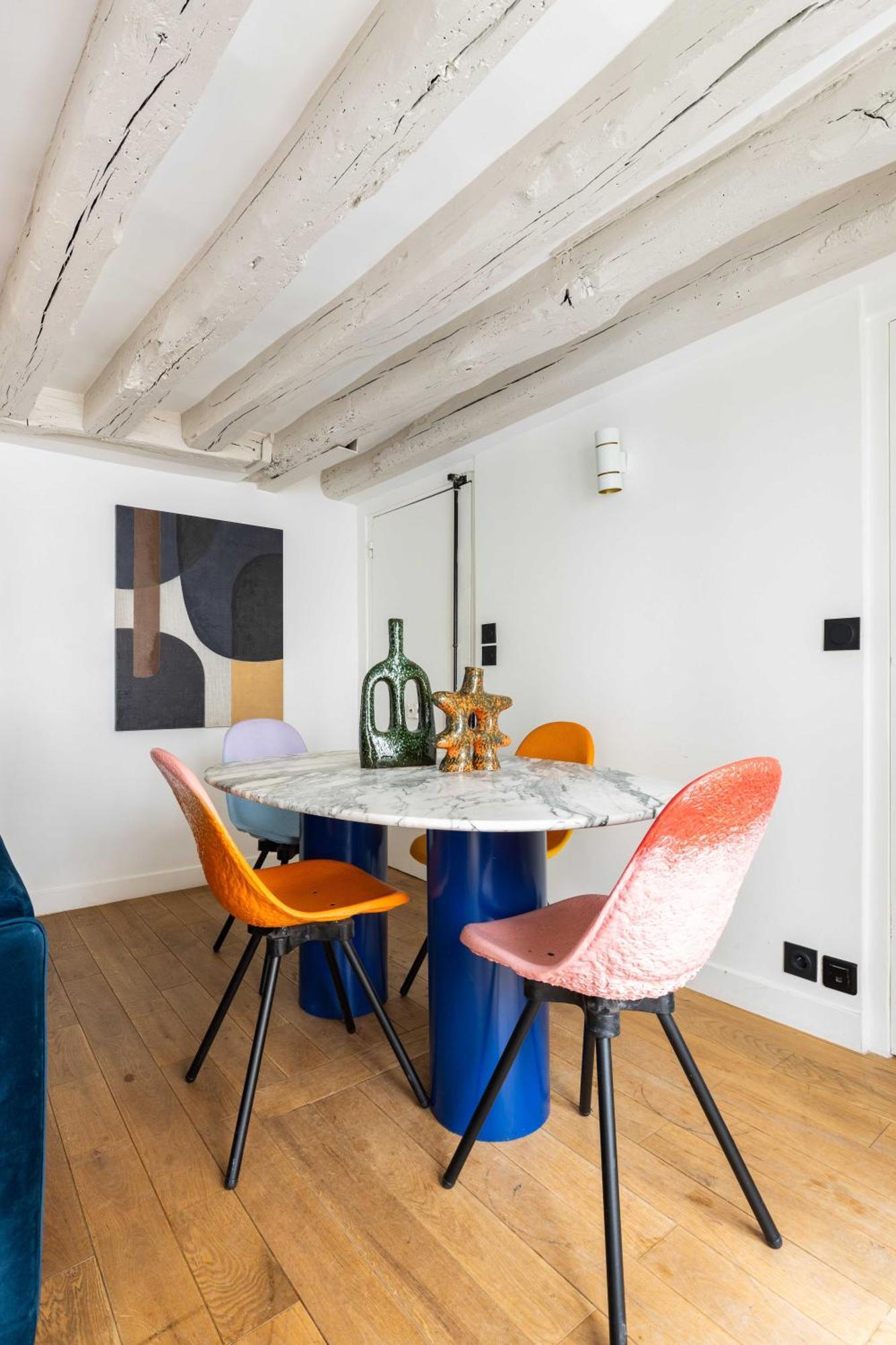 Joyful Apartment - 2Br-6P - Louvre-Rivoli Paris Eksteriør bilde